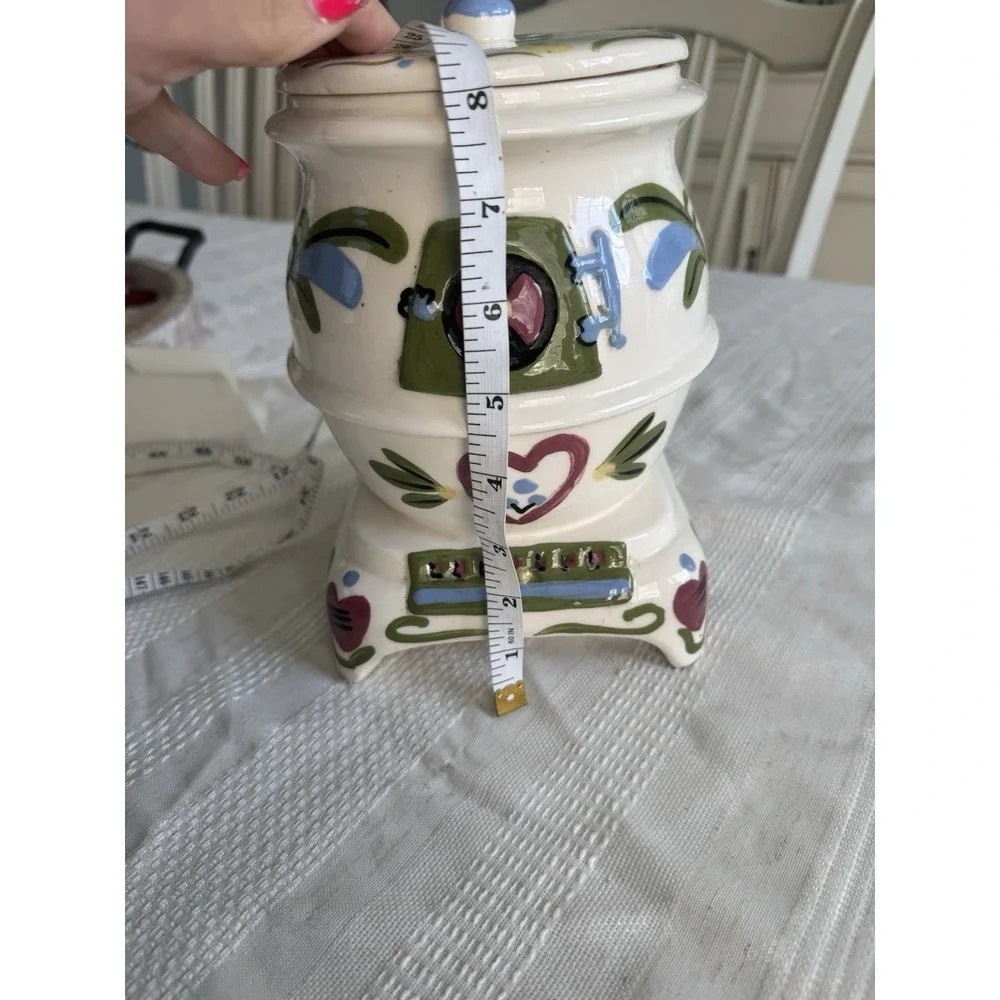 Vintage‎ California Cleminsons Pot Belly Stove Cookie Jar